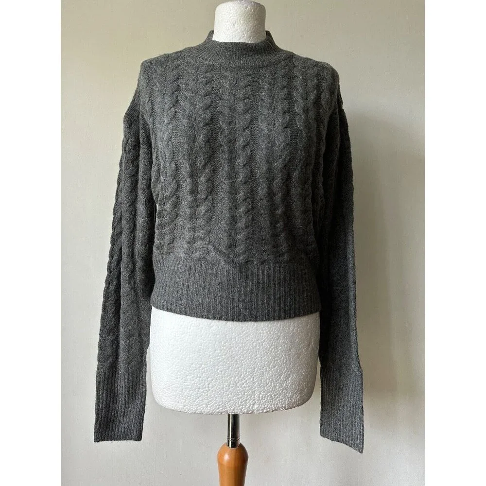 Zara Knitted Jumper Dark Grey M, L, XL - Picture 2 of 7